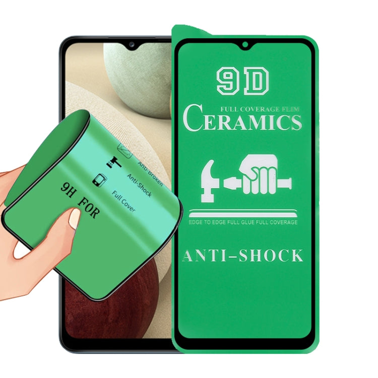 For Samsung Galaxy A12 5G / A12 / A12 Nacho / M12 / A13 5G 9D Full Screen Full Glue Ceramic Film