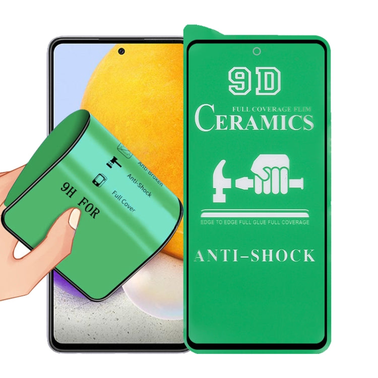 For Samsung Galaxy A72 5G / 4G 9D Full Screen Full Glue Ceramic Film
