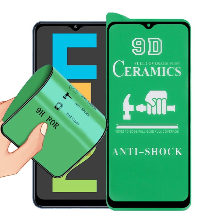 For Samsung Galaxy F12 9D Full Screen Full Glue Ceramic Film