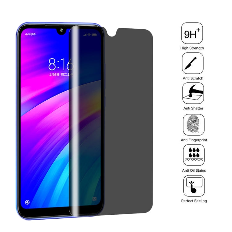 For Xiaomi Redmi 7 10 PCS 9H Surface Hardness 180 Degree Privacy Anti Glare Screen Protector