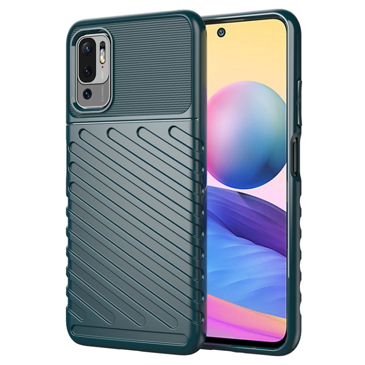 For Xiaomi Redmi Note 10 5G Thunderbolt Shockproof TPU Protective Soft Case