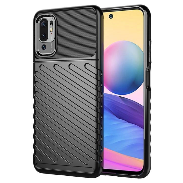 For Xiaomi Redmi Note 10 5G Thunderbolt Shockproof TPU Protective Soft Case