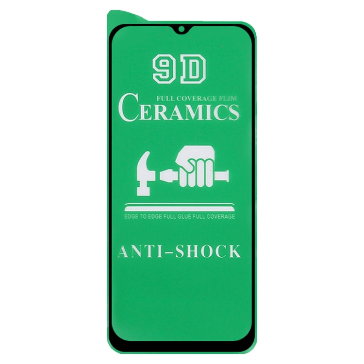 For Samsung Galaxy M02s 25 PCS 9D Full Screen Full Glue Ceramic Film