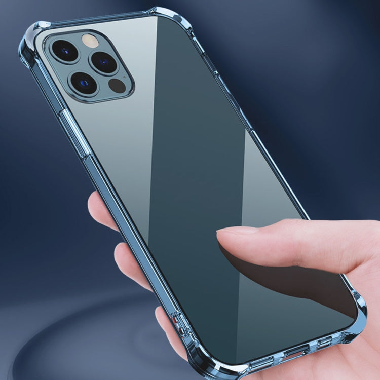 For iPhone 12 Pro Max Four Corner Airbag Shockproof TPU + Acrylic Case(Transparent)