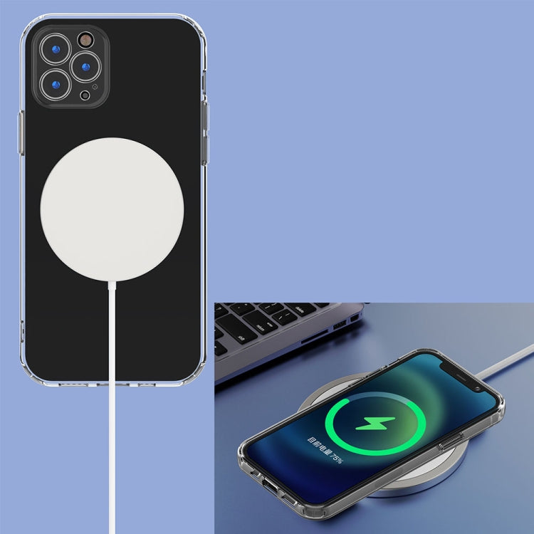 For iPhone 11 Acrylic Shockproof Protective Case (Transparent)