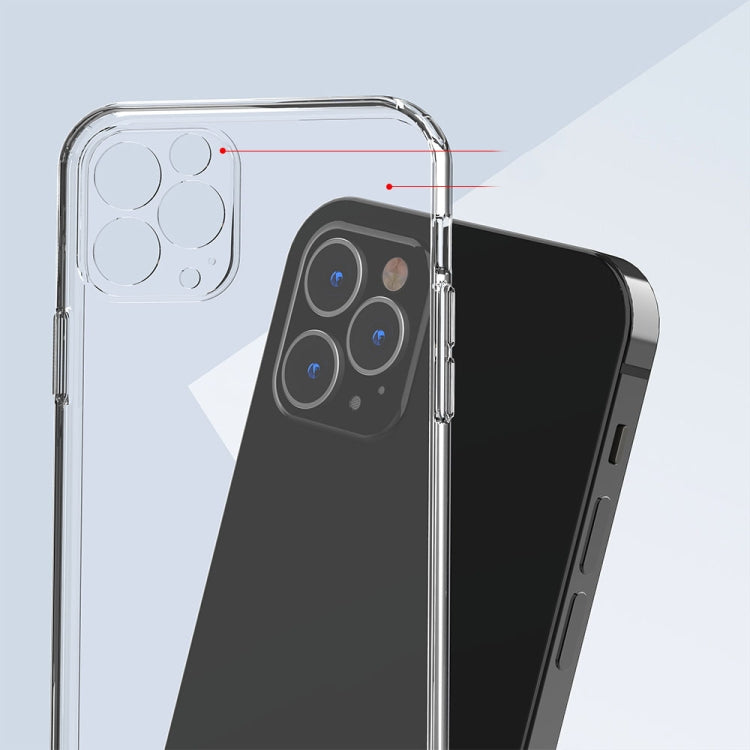 For iPhone 11 Pro Acrylic Shockproof Protective Case (Transparent)