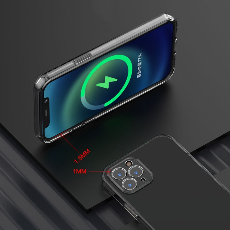 For iPhone 11 Pro Acrylic Shockproof Protective Case (Transparent)