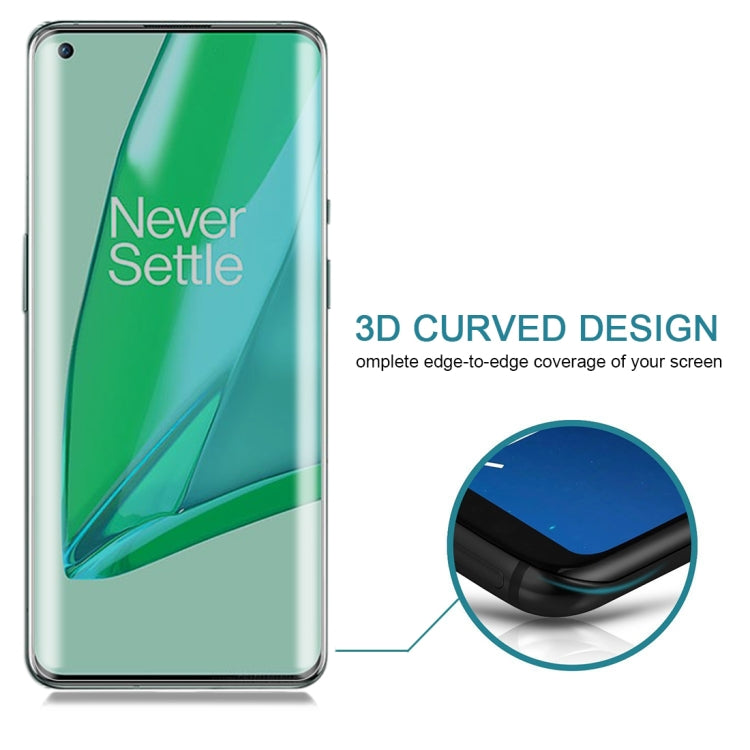 For OnePlus 9 Pro 25 PCS 0.3mm 9H Surface Hardness 3D Curved Surface Privacy Glass Film