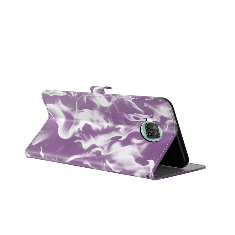 For  Xiaomi Mi 10T Lite 5G Cloud Fog Pattern Horizontal Flip Leather Case with Holder & Card Slot & Wallet