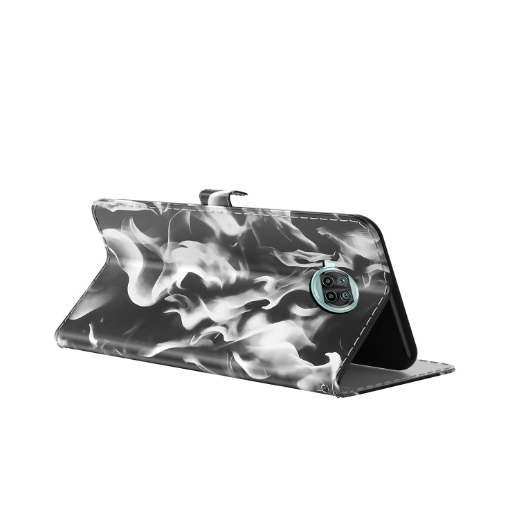 For  Xiaomi Mi 10T Lite 5G Cloud Fog Pattern Horizontal Flip Leather Case with Holder & Card Slot & Wallet