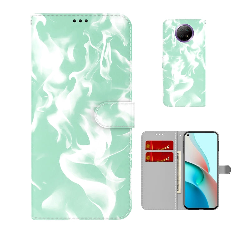 For Xiaomi Redmi Note 9T / Note 9 5G (CN Version) Cloud Fog Pattern Horizontal Flip Leather Case with Holder & Card Slot & Wallet