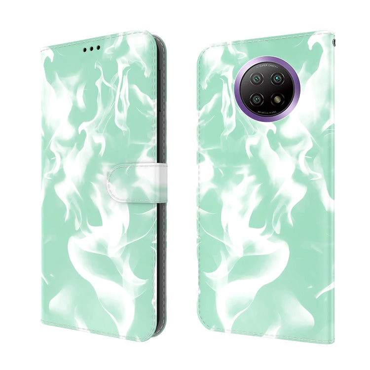 For Xiaomi Redmi Note 9T / Note 9 5G (CN Version) Cloud Fog Pattern Horizontal Flip Leather Case with Holder & Card Slot & Wallet