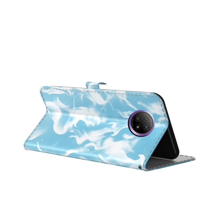 For Xiaomi Redmi Note 9T / Note 9 5G (CN Version) Cloud Fog Pattern Horizontal Flip Leather Case with Holder & Card Slot & Wallet