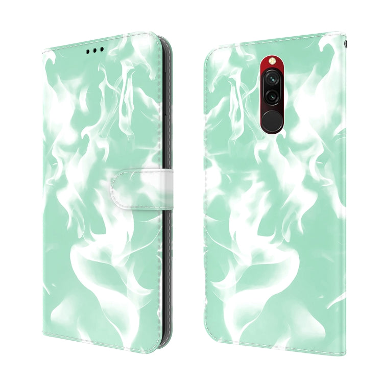 For Xiaomi Redmi 8 / 8A Cloud Fog Pattern Horizontal Flip Leather Case with Holder & Card Slot & Wallet