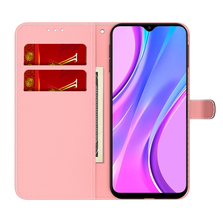 For  Xiaomi Redmi 9 / 9 Prime / Poco M2 Cloud Fog Pattern Horizontal Flip Leather Case with Holder & Card Slot & Wallet