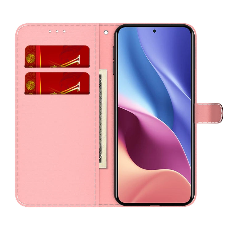 For  Xiaomi Redmi K40 / K40 Pro / Poco F3 Cloud Fog Pattern Horizontal Flip Leather Case with Holder & Card Slot & Wallet