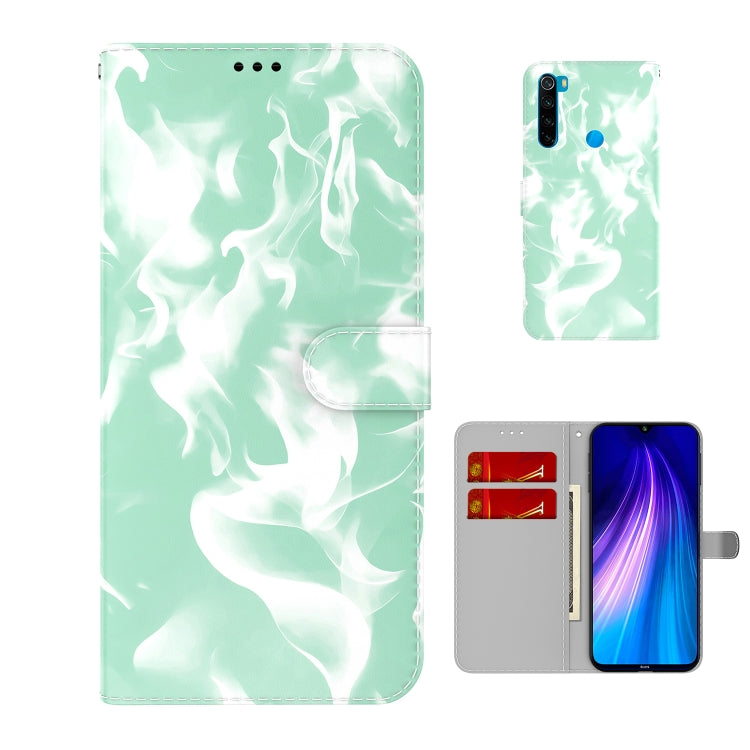For Xiaomi Redmi Note 8 Cloud Fog Pattern Horizontal Flip Leather Case with Holder & Card Slot & Wallet