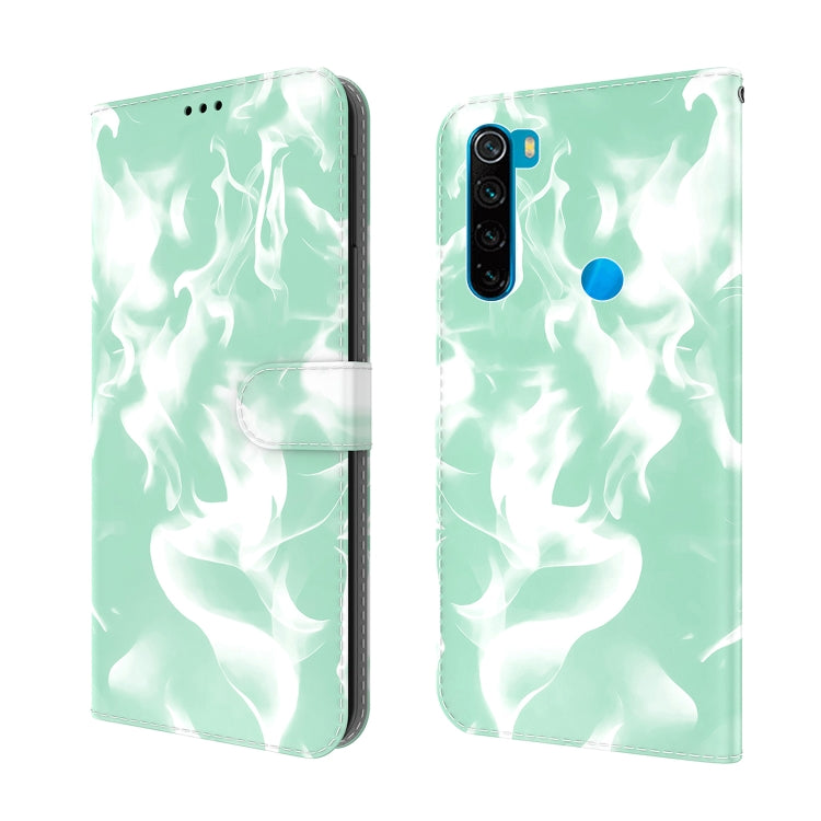For Xiaomi Redmi Note 8 Cloud Fog Pattern Horizontal Flip Leather Case with Holder & Card Slot & Wallet