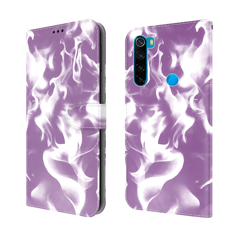 For Xiaomi Redmi Note 8 Cloud Fog Pattern Horizontal Flip Leather Case with Holder & Card Slot & Wallet