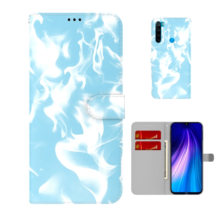 For Xiaomi Redmi Note 8 Cloud Fog Pattern Horizontal Flip Leather Case with Holder & Card Slot & Wallet
