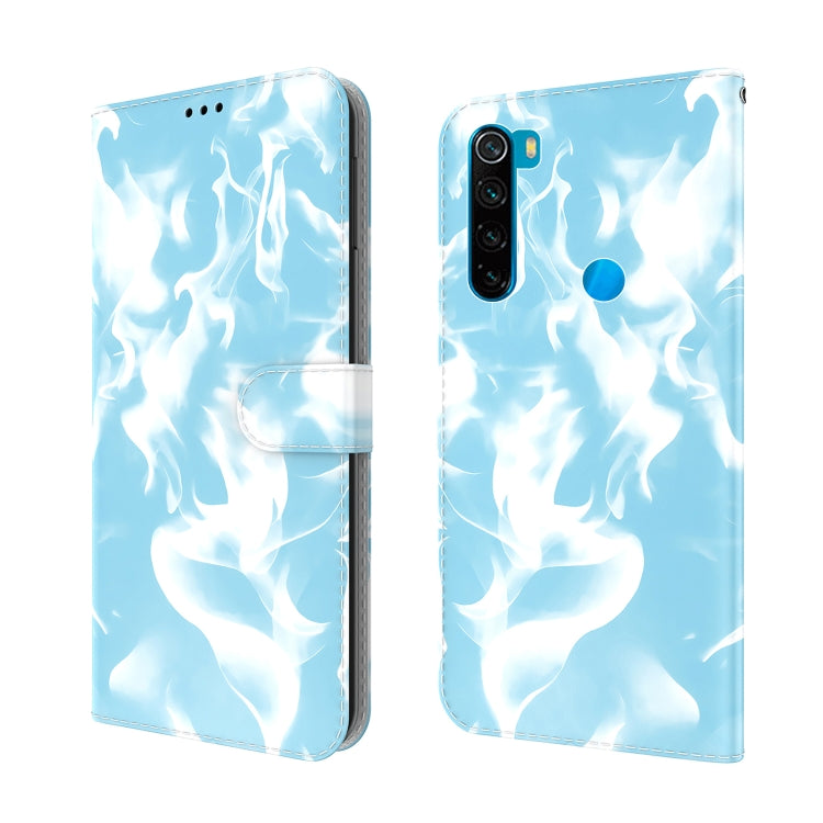 For Xiaomi Redmi Note 8 Cloud Fog Pattern Horizontal Flip Leather Case with Holder & Card Slot & Wallet