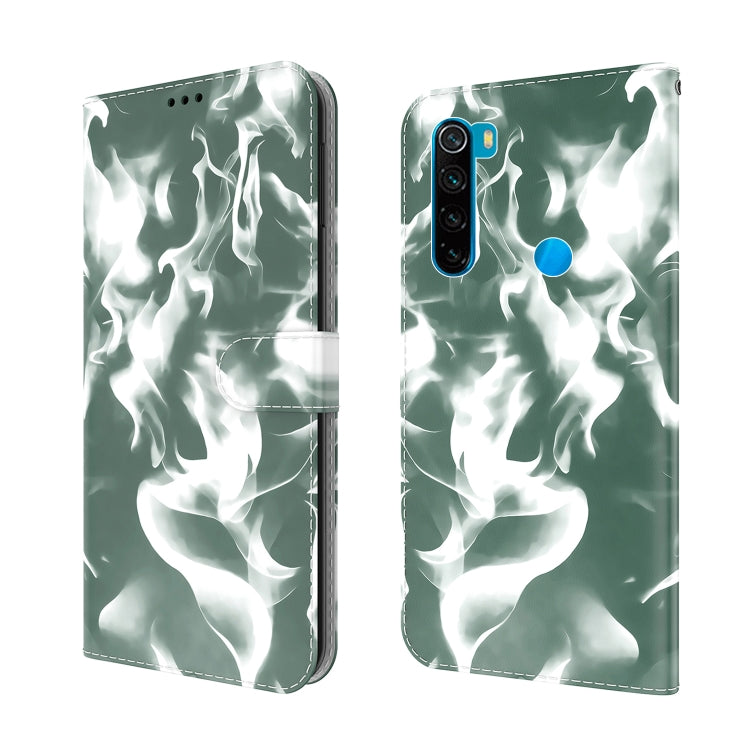 For Xiaomi Redmi Note 8T Cloud Fog Pattern Horizontal Flip Leather Case with Holder & Card Slot & Wallet