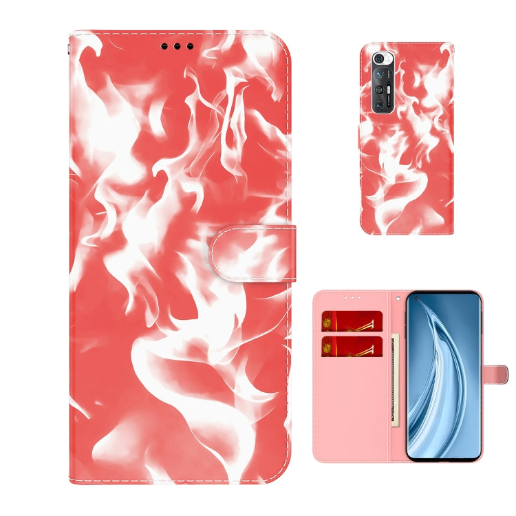 For Xiaomi Mi 10S Cloud Fog Pattern Horizontal Flip Leather Case with Holder & Card Slot & Wallet