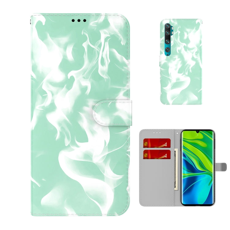 For  Xiaomi Mi CC9 Pro/Note 10/Note 10 Pro Cloud Fog Pattern Horizontal Flip Leather Case with Holder & Card Slot & Wallet