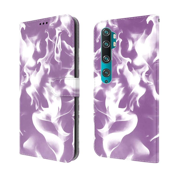 For  Xiaomi Mi CC9 Pro/Note 10/Note 10 Pro Cloud Fog Pattern Horizontal Flip Leather Case with Holder & Card Slot & Wallet