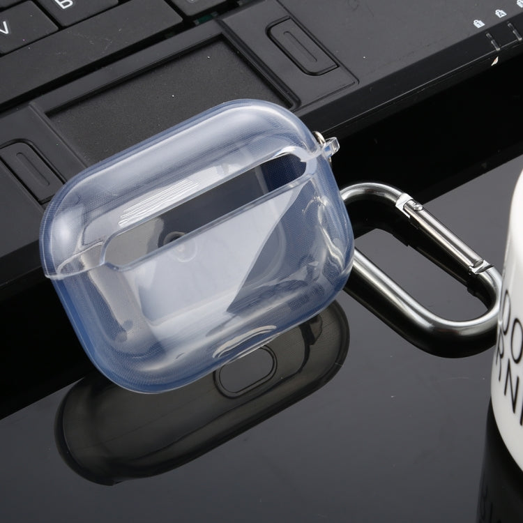 For Apple AirPods Pro Transparent TPU Wireless Earphone Protective Case