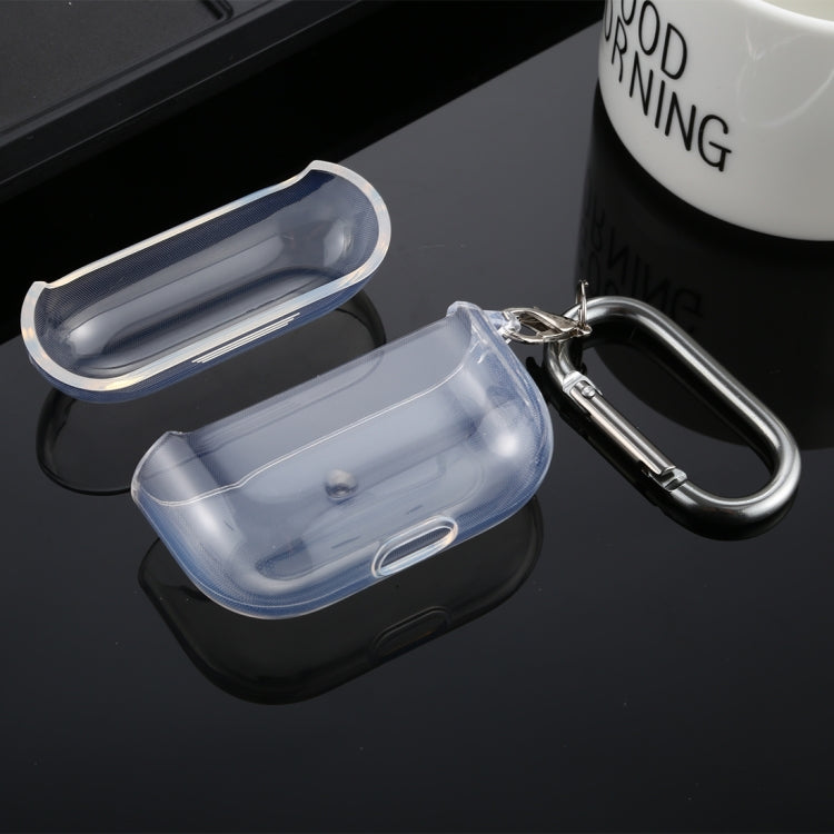 For Apple AirPods Pro Transparent TPU Wireless Earphone Protective Case