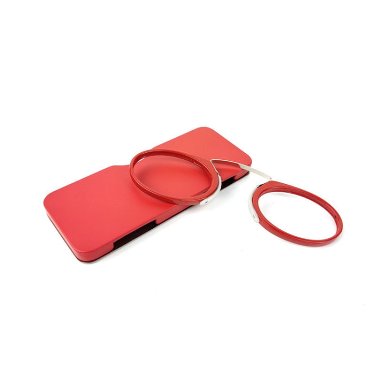 Mini Clip Nose Style Presbyopic Glasses without Temples, Positive Diopters:+2.00