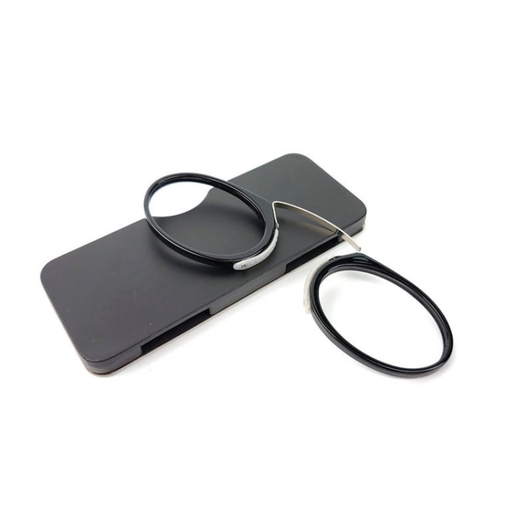 Mini Clip Nose Style Presbyopic Glasses without Temples, Positive Diopters:+2.00