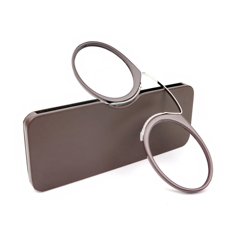 Mini Clip Nose Style Presbyopic Glasses without Temples, Positive Diopters:+2.00