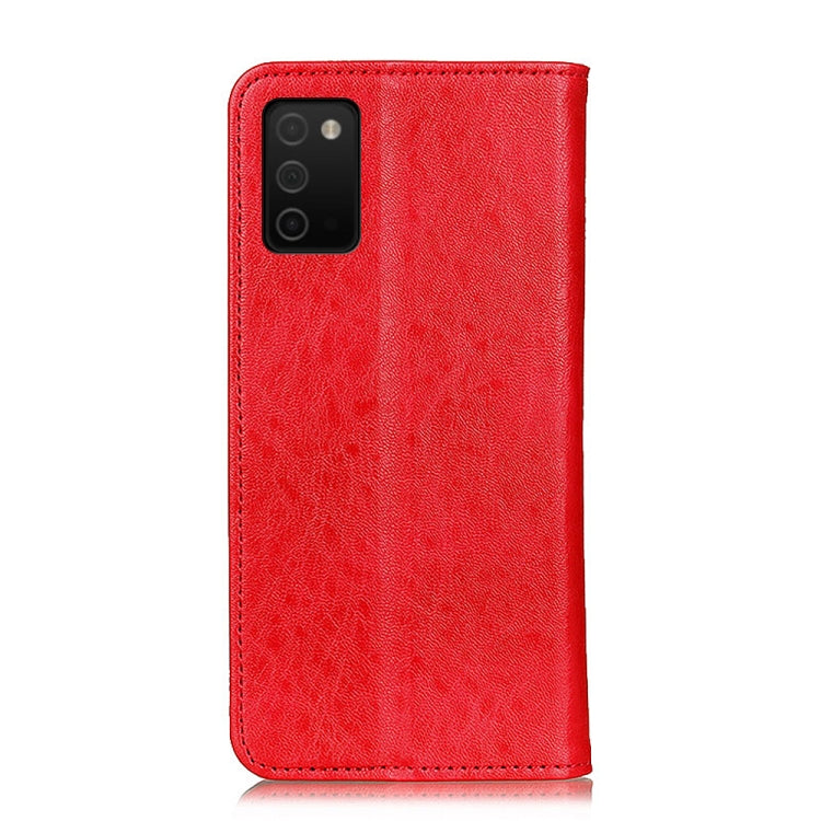 For Samsung Galaxy A03s 166mm Version Magnetic Crazy Horse Texture Horizontal Flip Leather Case with Holder & Card Slots & Wallet