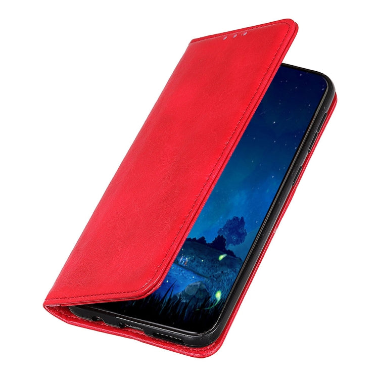 For Samsung Galaxy A03s 166mm Version Magnetic Crazy Horse Texture Horizontal Flip Leather Case with Holder & Card Slots & Wallet