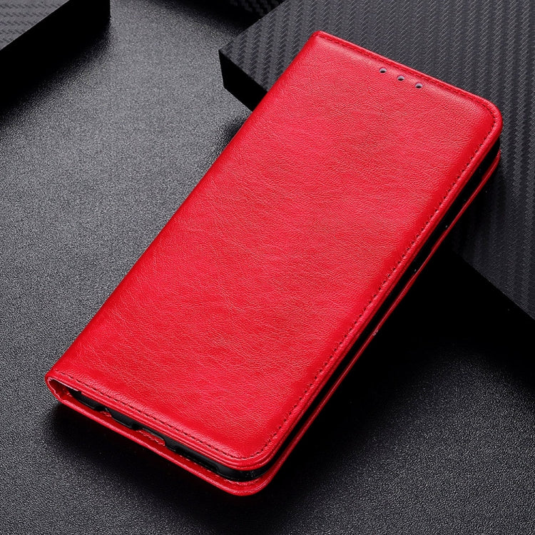 For Samsung Galaxy A03s 166mm Version Magnetic Crazy Horse Texture Horizontal Flip Leather Case with Holder & Card Slots & Wallet