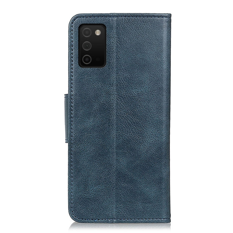 For Samsung Galaxy A03s 166mm Version Mirren Crazy Horse Texture Horizontal Flip Leather Case with Holder & Card Slots & Wallet