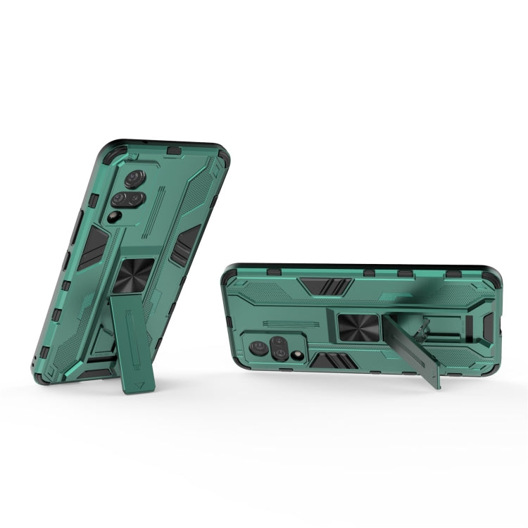 For vivo V21 Supersonic PC + TPU Shock-proof Protective Case with Holder