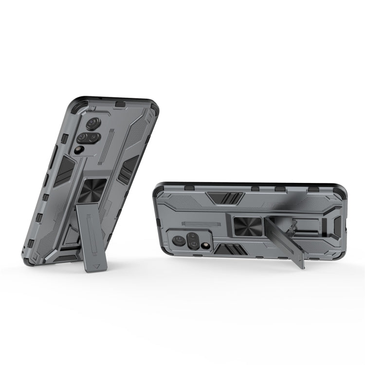 For vivo V21 Supersonic PC + TPU Shock-proof Protective Case with Holder