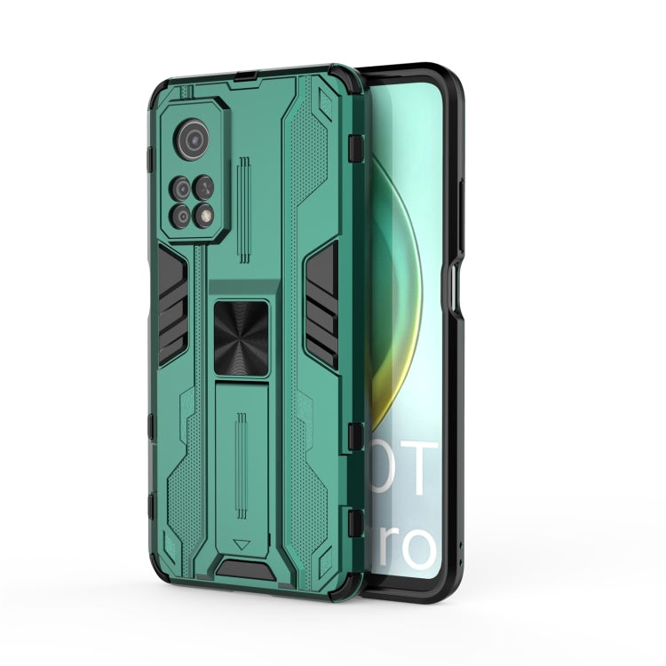 For Xiaomi Mi 10T 5G Supersonic PC + TPU Shock-proof Protective Case with Holder