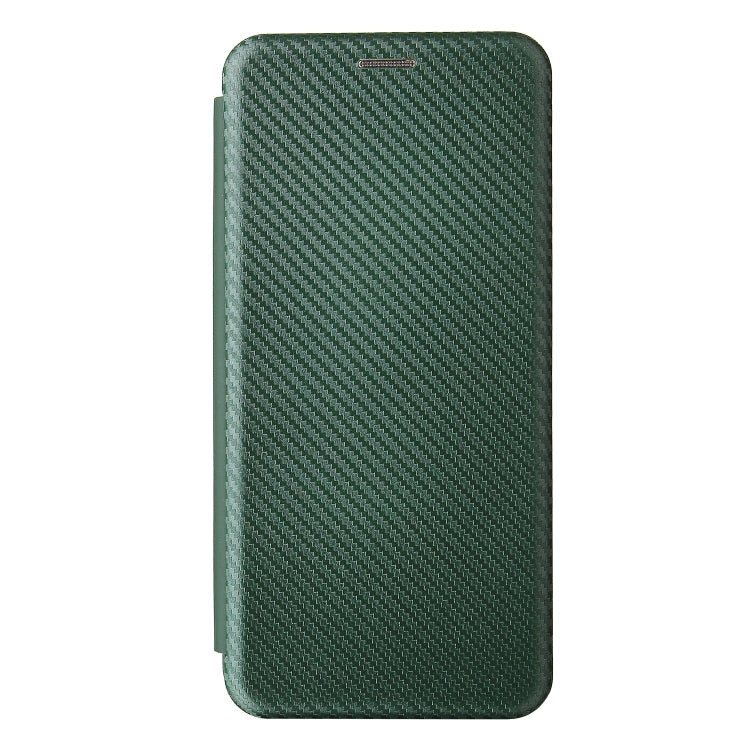 For TCL 20S Carbon Fiber Texture Horizontal Flip TPU + PC + PU Leather Case with Card Slot