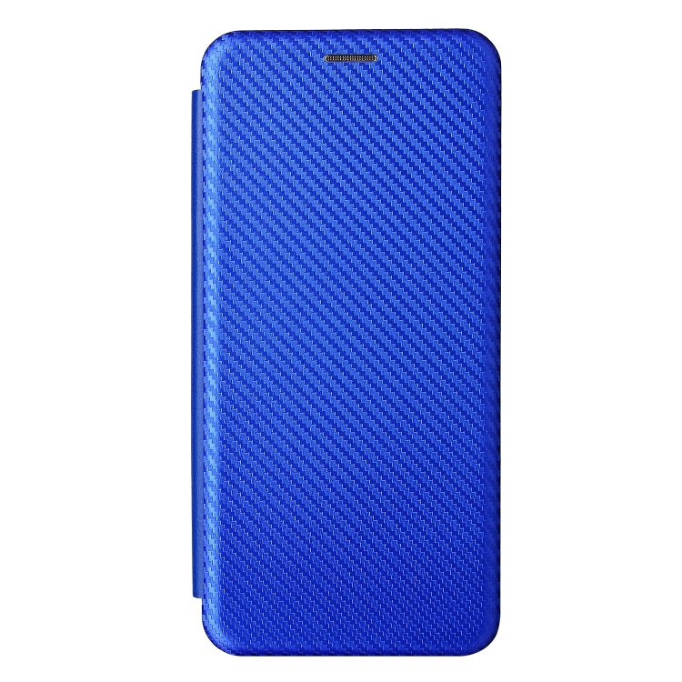 For TCL 20S Carbon Fiber Texture Horizontal Flip TPU + PC + PU Leather Case with Card Slot