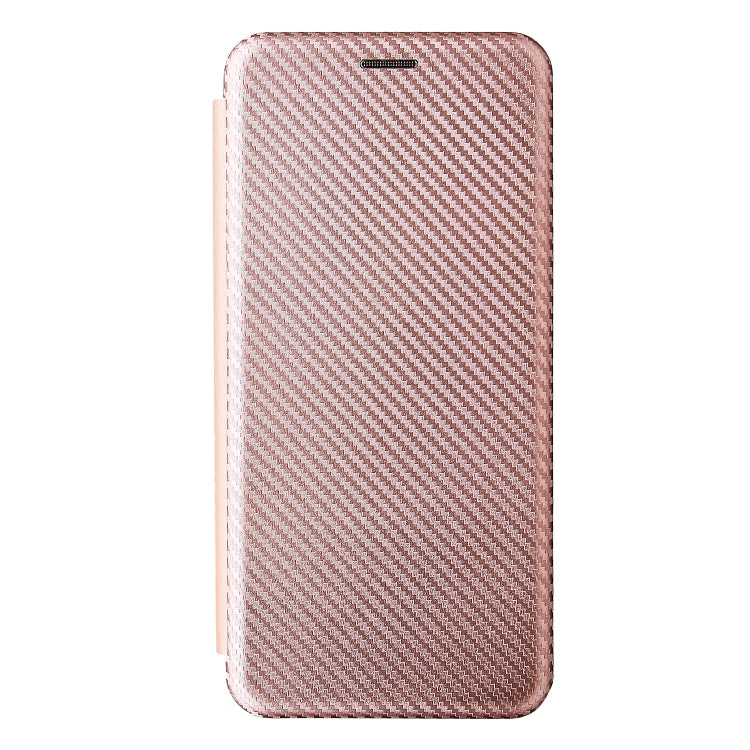 For TCL 20S Carbon Fiber Texture Horizontal Flip TPU + PC + PU Leather Case with Card Slot