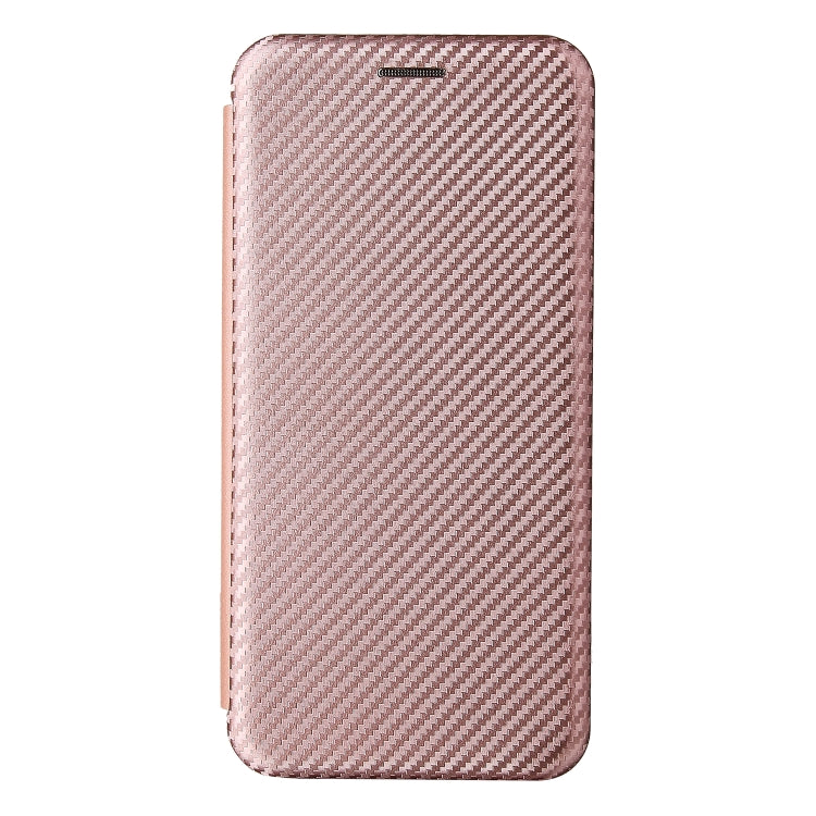 For Asus Zenfone 8 / ZS590KS (8 Mini) Carbon Fiber Texture Horizontal Flip TPU + PC + PU Leather Case with Card Slot