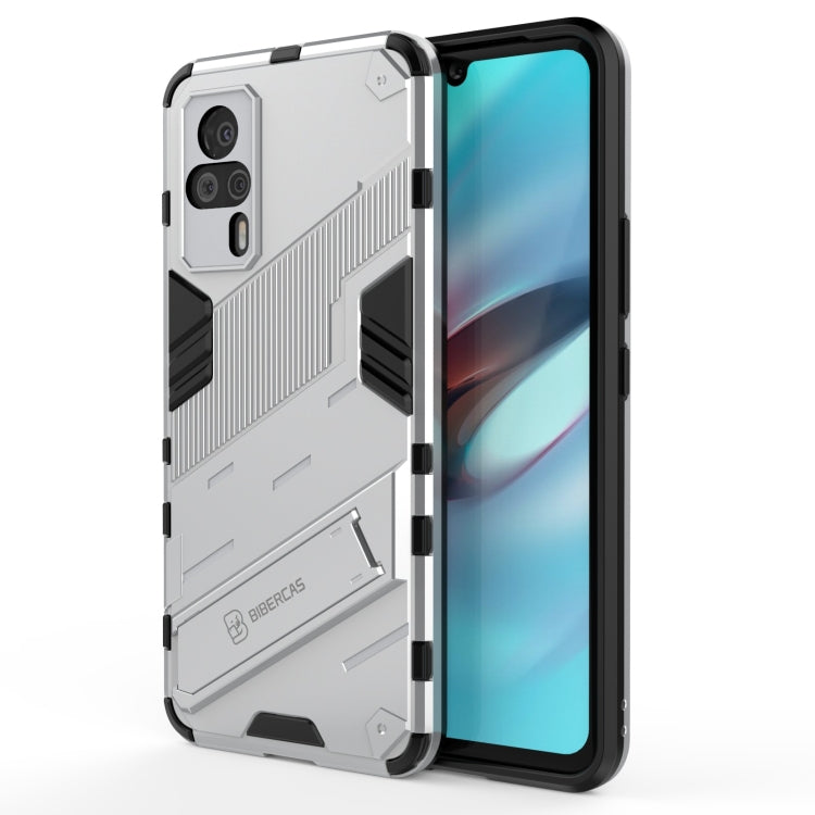 For vivo S9e Punk Armor 2 in 1 PC + TPU Shockproof Case with Invisible Holder