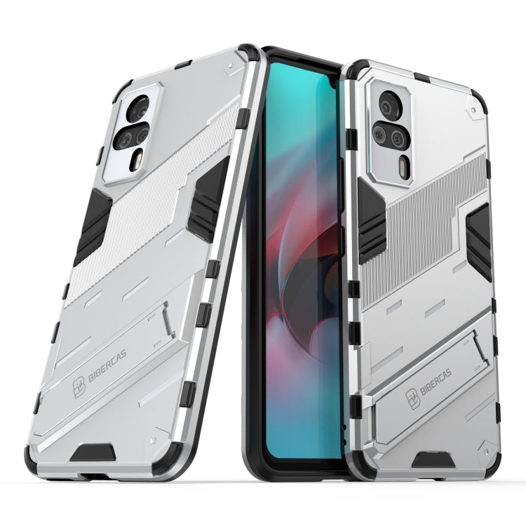 For vivo S9e Punk Armor 2 in 1 PC + TPU Shockproof Case with Invisible Holder