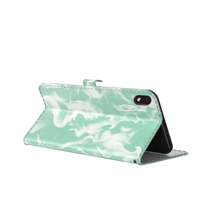 For Samsung Galaxy A01 Core Cloud Fog Pattern Horizontal Flip Leather Case with Holder & Card Slot & Wallet