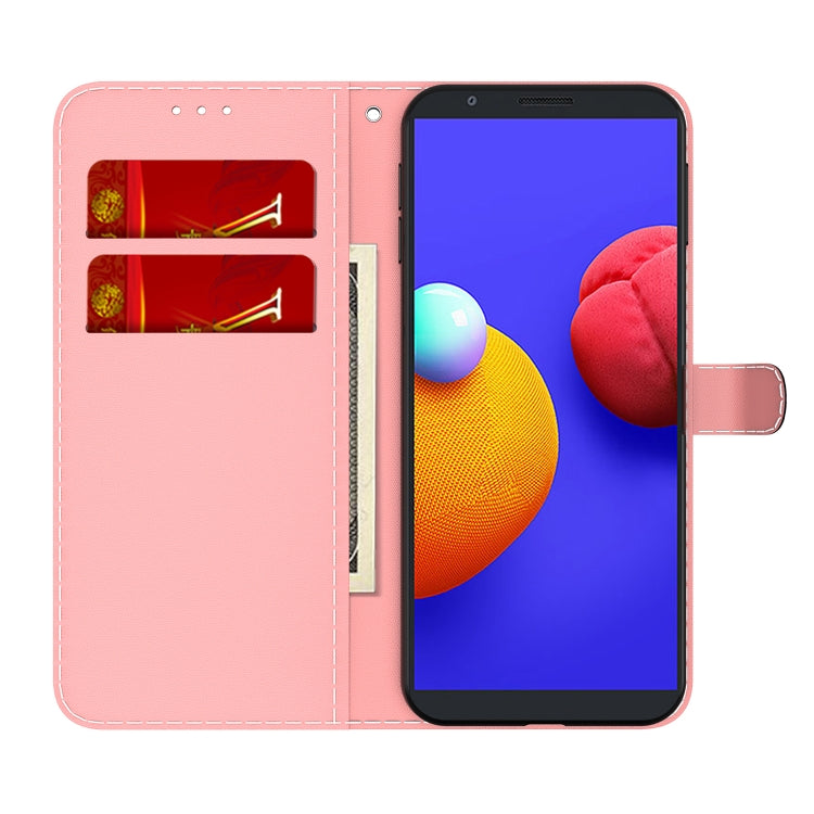 For Samsung Galaxy A01 Core Cloud Fog Pattern Horizontal Flip Leather Case with Holder & Card Slot & Wallet