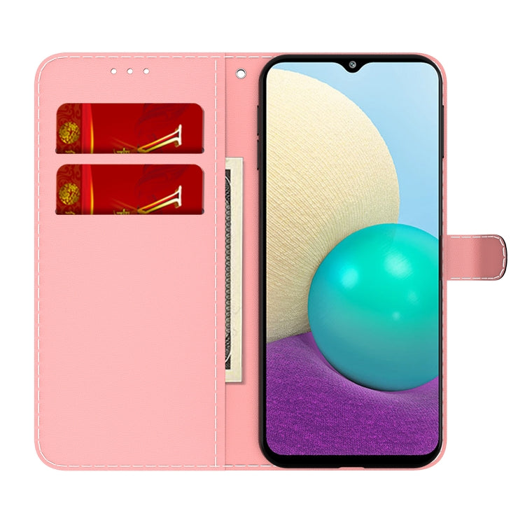 For Samsung Galaxy A02 / M02 Cloud Fog Pattern Horizontal Flip Leather Case with Holder & Card Slot & Wallet